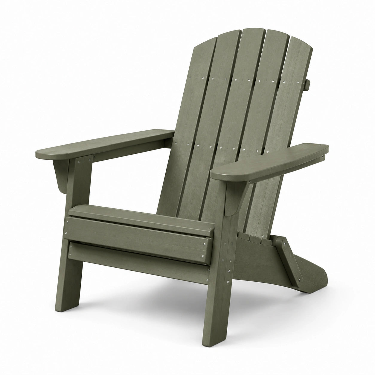 Adirondackstuhl Polyethylen Grün 90x75x90 cm