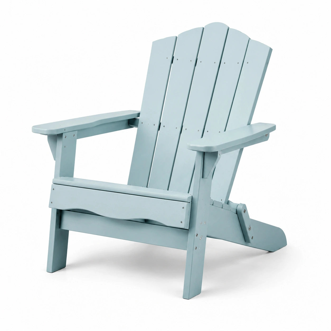Adirondackstuhl aus Fichtenholz Blau