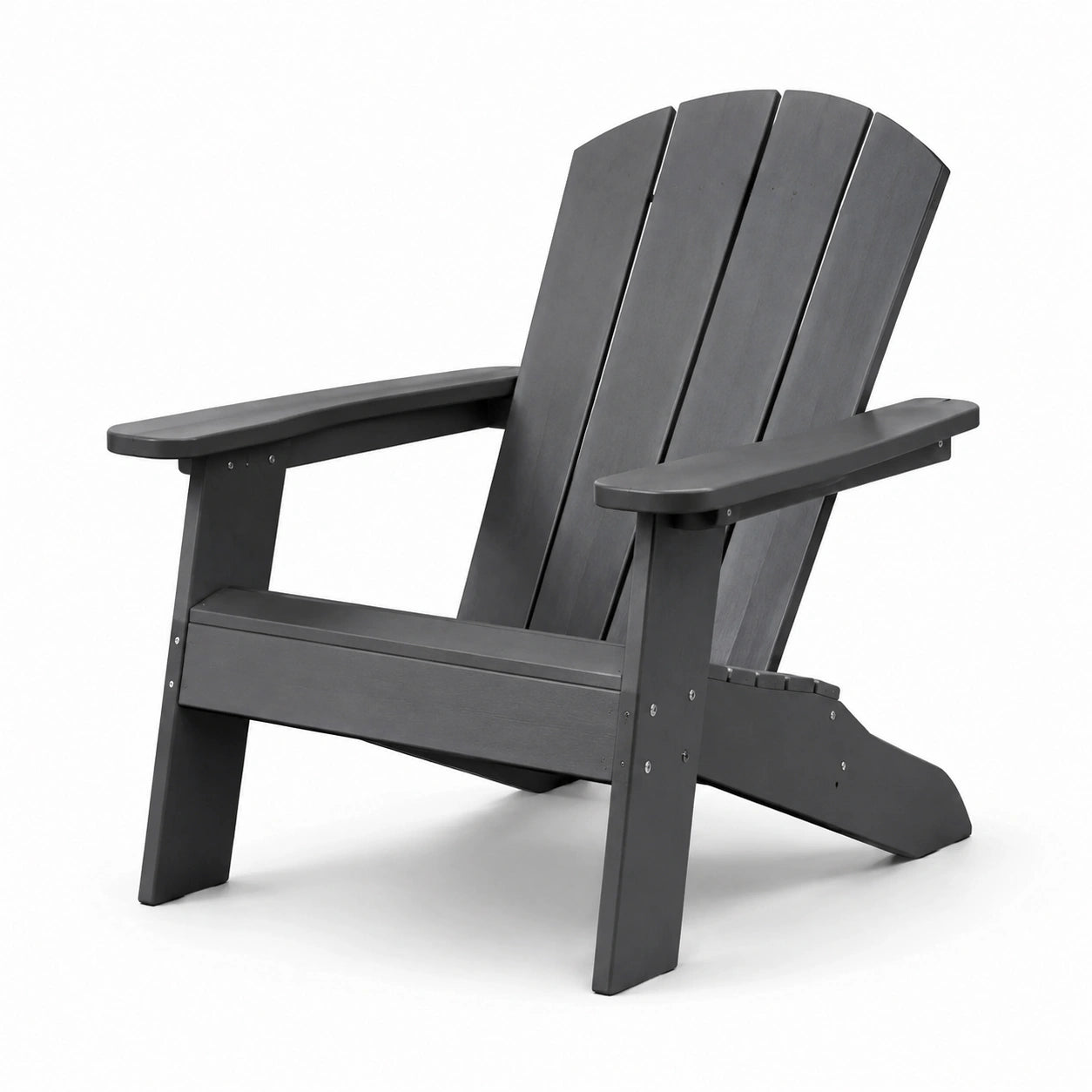 Adirondack Gartenstuhl Polyethylen Grau