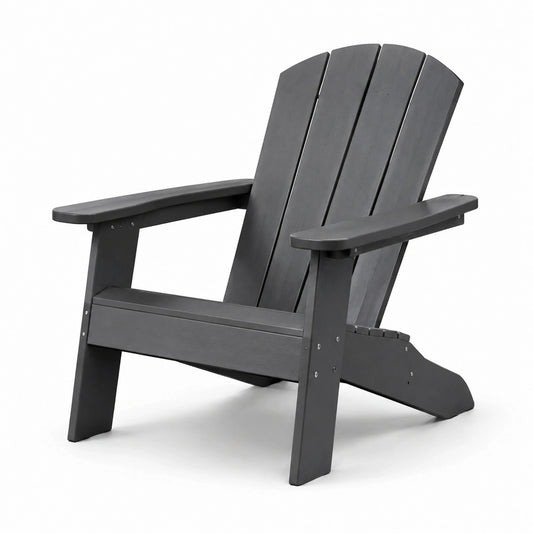 Adirondack Gartenstuhl Polyethylen Grau
